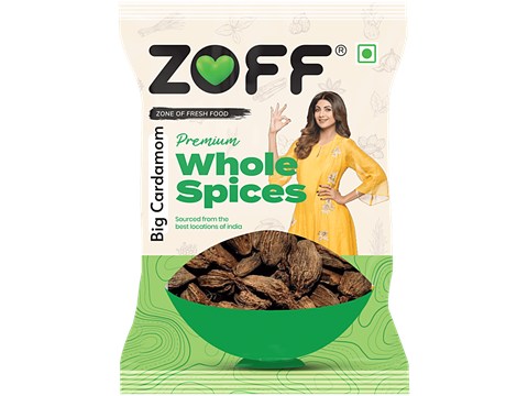 Zoff Big Cardamom/Elaichi Black, 25 g