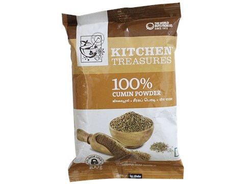 Kitchen Treasures Cumin Powder, 100 g