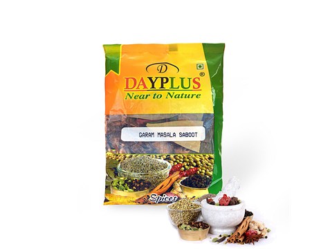 Dayplus Garam Masala Saboot -  Aromatic Whole Spices Mix, Adds Flavour, High Quality, 100 g