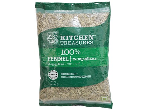Kitchen Treasures 100% Fennel, 100 g