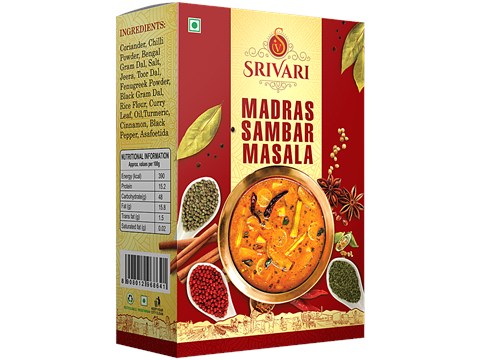 Srivari Sambar Masala, 50 g