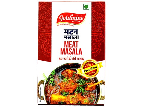 Goldmine Mutton Masala - Aromatic Spice Blend, For Dry & Gravy Meat Dishes, 50 g