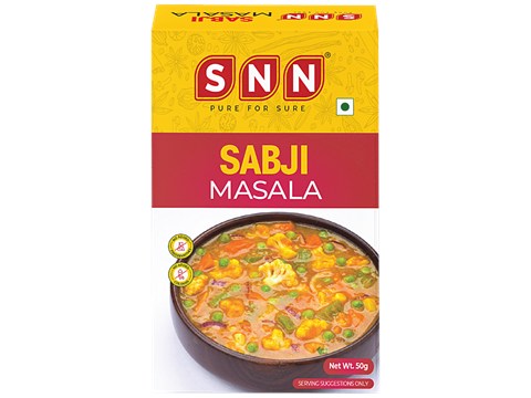 SNN Sabji Masala - Flavourful & Rich Aroma, 50 g