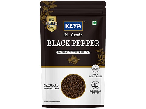 Keya Hi-Grade Black Pepper, 65 g
