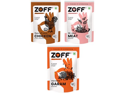 Zoff Combo - Chicken Masala, Garam Masala, Meat Masala, 300 g