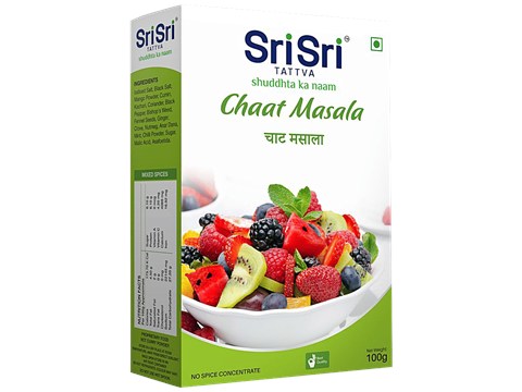 Sri Sri Tattva Chaat Masala - Enhance Taste & Flavour, 100 g