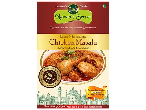 Nawab's Secret Chicken Masala - Spice Mix, 50 g