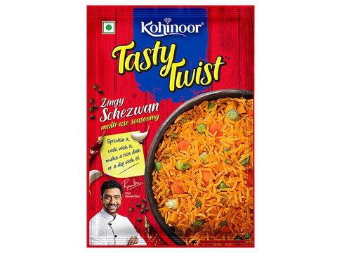 Kohinoor Tasty Twist Zingy Schezwan Multi-Use Seasoning, 12 g