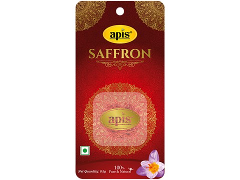 Apis Saffron - Pure & Natural, 0.5 g