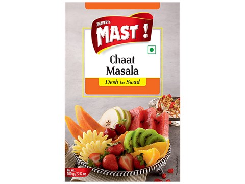 Jhaveri's Mast Chaat Masala - Desh Ka Swad, Garnish Salads, 100 g
