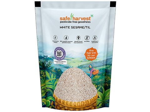 Safe Harvest White Sesame/Til, 100 g