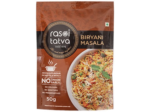 Rasoi Tatva Biryani Masala - Premium Quality, 50 g
