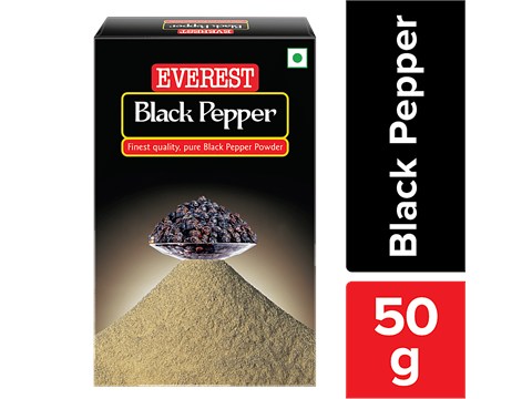 Everest Black Pepper Powder, 50 g