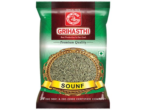 Grihasthi Sounf/Fennel - Premium, Natural & Pure, No Preservatives, 50 g