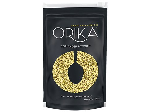 Orika Coriander Powder - High Quality, Low Temperature Ground, 200 g