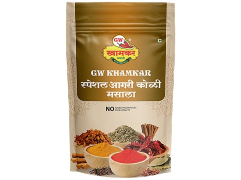 G W Khamkar Masale Special Agri Koli Masala, 185 g