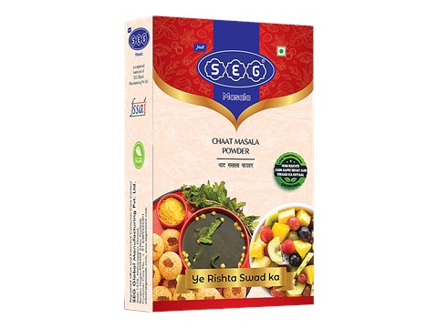 Seg Chaat Masala Powder - Natural, Spice Mix, No Preservatives, 100 g