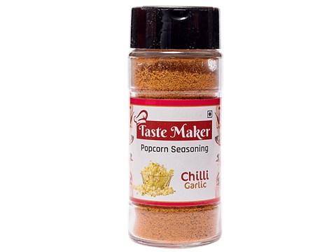 Jalandra's Taste Maker Popcorn Seasoning - Mixed Herbs & Spices, For Nachos, French Fries, Chilli Garlic, 50 g