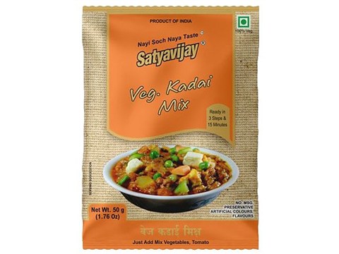 Satyavijay Ready Mix - Veg. Kadai, 50 g