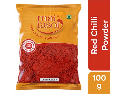 Mai Rasoi Red Chilli/Lal Mirch/Menshinkayi Powder, 100 g