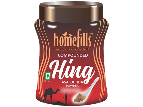 Homefills Hing - Adds Strong Flavour & Aroma, Good For Digestion, 50 g