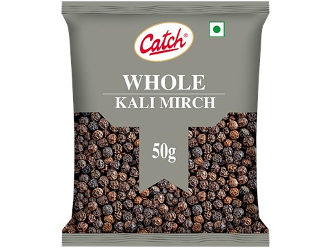 Catch Kali Mirch/Black Pepper - Whole, 50 g