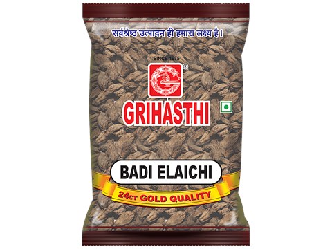 Grihasthi Badi Elaichi - Premium, Natural & Pure, No Preservatives, 20 g