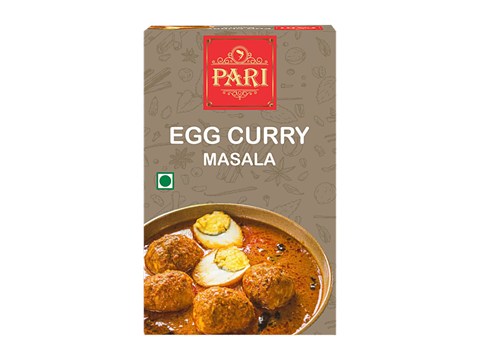 Pari Egg Curry Masala Powder - With No Added Preservatives & Artificial Colours, 50 g