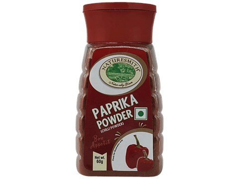 Naturesmith Paprika Powder - Adds More Flavour & Taste, 60 g