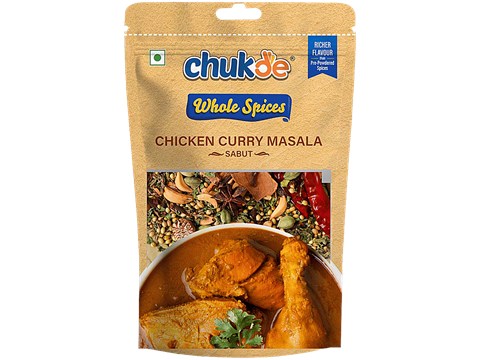 Chukde Chicken Curry Masala/Whole Spices For Chicken, 50 g