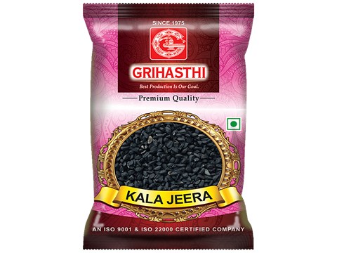 Grihasthi Kala Jeera/Black Cumin - Premium, Natural & Pure, No Preservatives, 50 g