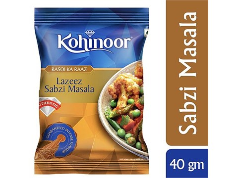 Kohinoor Rasoi Ka Raaz - Lazeez Sabzi Masala, 40 g
