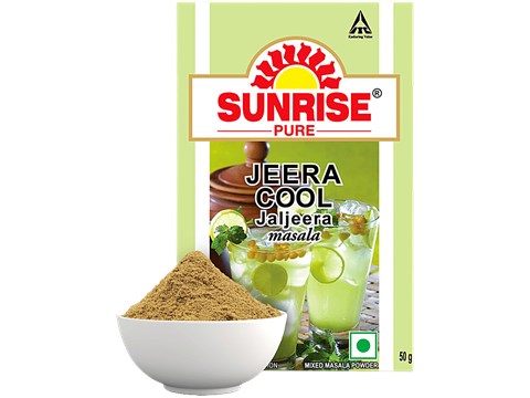 Sunrise Pure Pure Jeera Cool Masala, Jaljeera Powder, 50 g