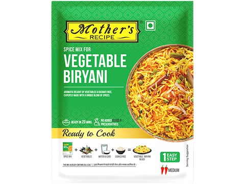 Mother's Recipe Vegetable Biryani Mix, 75 g