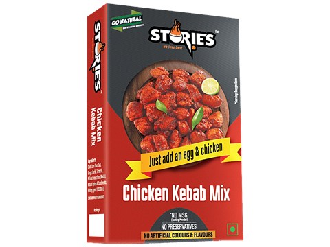 Stories Chicken Kebab Mix - Intense Flavour & Aroma, No Artificial Colours & Flavours, 100 g