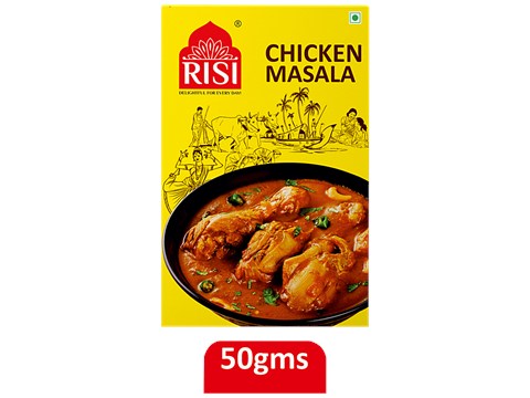 Risi Spices Chicken Masala - Adds Flavour, No Preservatives, 50 g