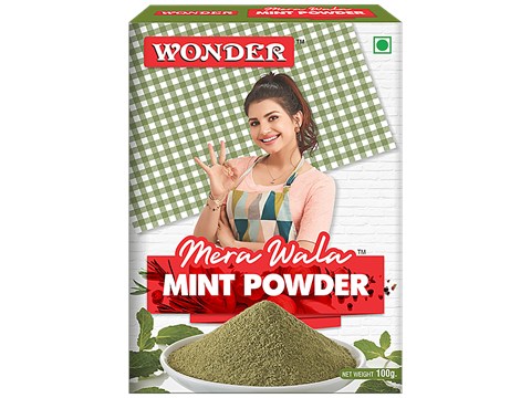 Wonder Mint Powder - No Preservatives & Artificial Flavours, 100 g