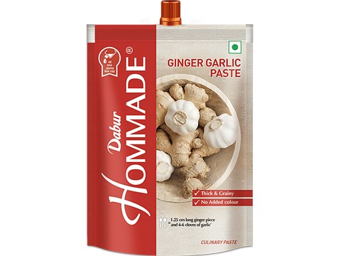 Dabur Hommade Ginger Garlic Paste, 200 g