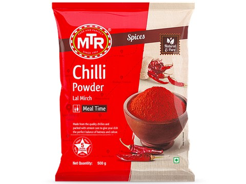 MTR Chilli Powder/Menasina Pudi - Stemless, 500 g