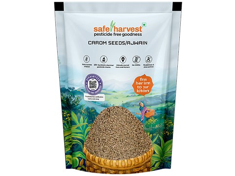 Safe Harvest Carom Seeds/Ajwain, 100 g