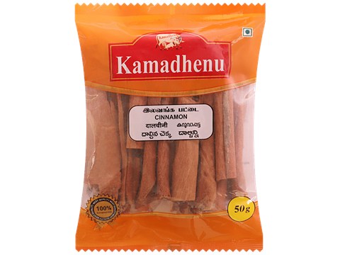 Kamadhenu Cinnamon/Pattai - Sweet & Penetrating Flavours, Great For Digestion, 50 g