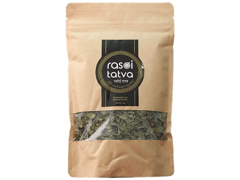Rasoi Tatva Fenugreek Leaf/Kasoori Methi - Natural, Premium Quality, 25 g