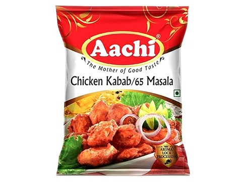 Aachi Chicken Kabab/65 Masala, 50 g