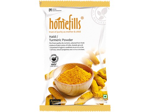Homefills Haldi/Turmeric Powder - Enhances Flavour, Rich In Anti-Inflammatory Properties, 100 g