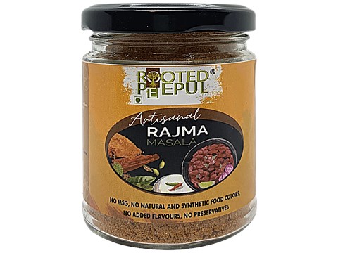 Rooted Peepul Artisanal Rajma Masala - No Added Flavours & Preservatives, 75 g