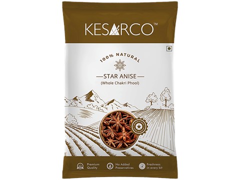 KesarCo Star Anise/Whole Chakri Phool, 20 g