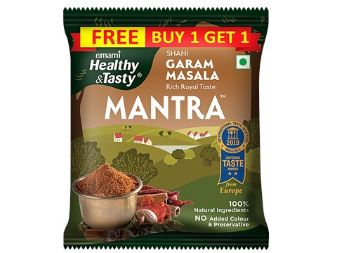 Emami Healthy & Tasty Mantra Shahi Garam Masala Rich & Royal In Tasty, No Added Colour, Preservatives, 25 g