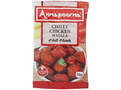 Annapoorna Masala - Chilly Chicken, 50 g