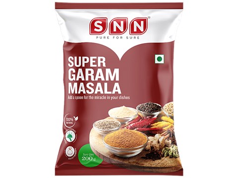 SNN Super Garam Masala - Flavourful & Rich Aroma, 200 g