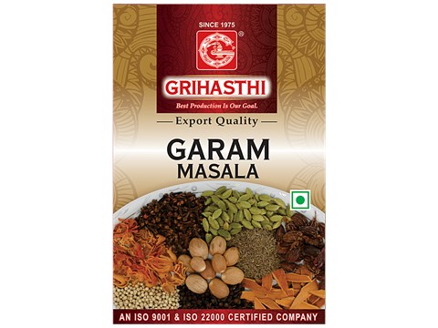Grihasthi Garam Masala - Premium, Natural & Pure, No Preservatives, 50 g